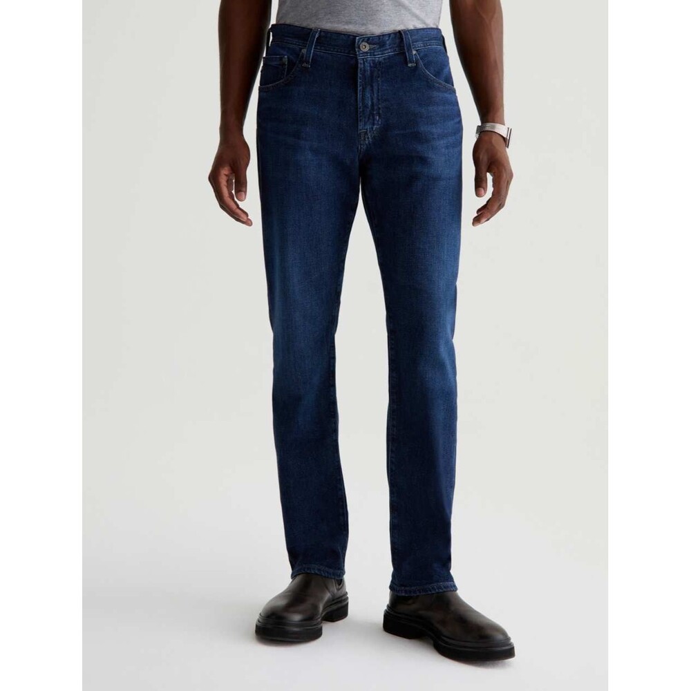 AG Mens Pants Graduate Tailored Leg Men Dark Wash Denim Jeans Crusade? 34 x 34